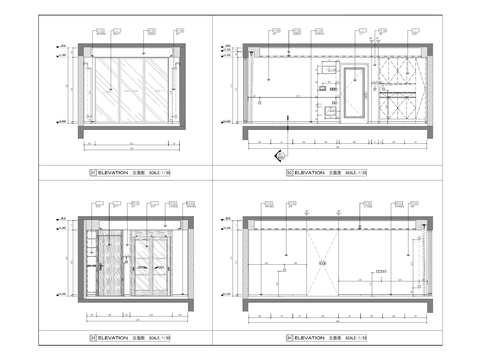  宗地项目1#～8#楼全套cad施工图 