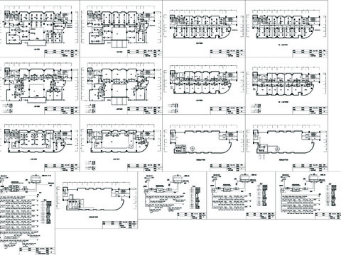  办公楼中央空调CAD施工图 