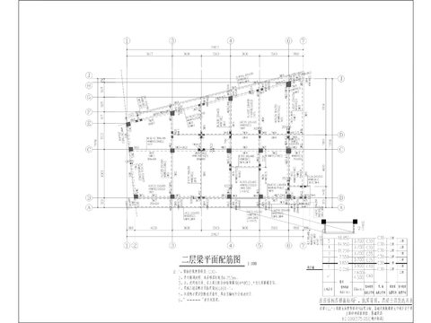  人民小學校綜合樓工程cad施工圖 