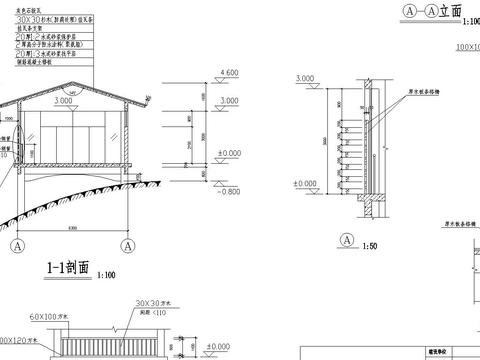  展覽館cad施工圖 