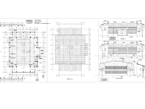  体育馆cad平面图 