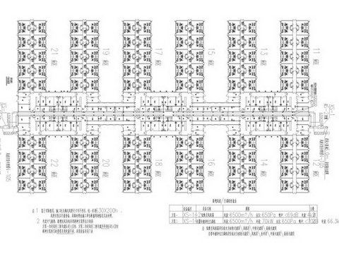  医院暖通cad施工图 
