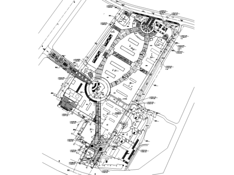  商城cad施工圖 