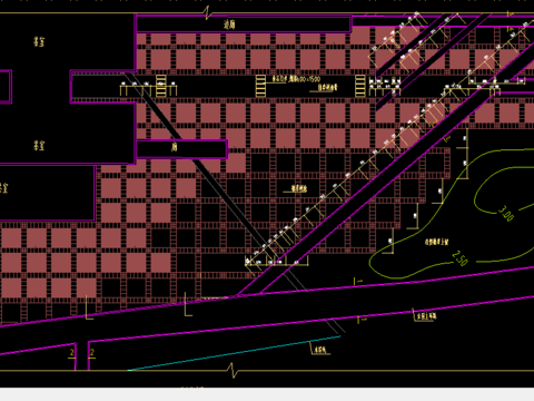 铺装样图CAD施工图 