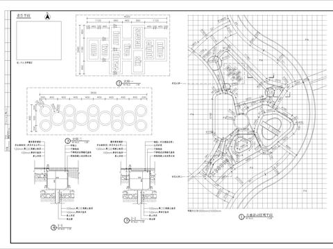 儿童活动区域细部CAD节点大样 