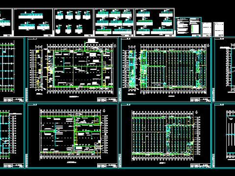  车间电气CAD施工图 
