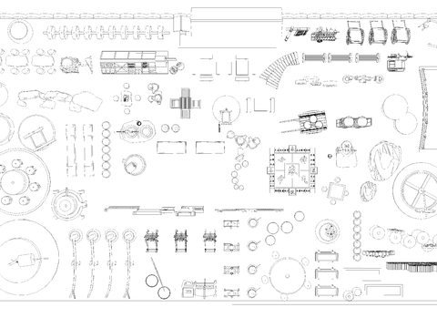  民俗小品CAD施工图 