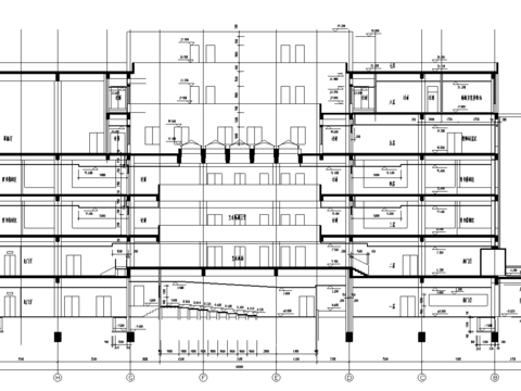  某师范学院施工图纸 