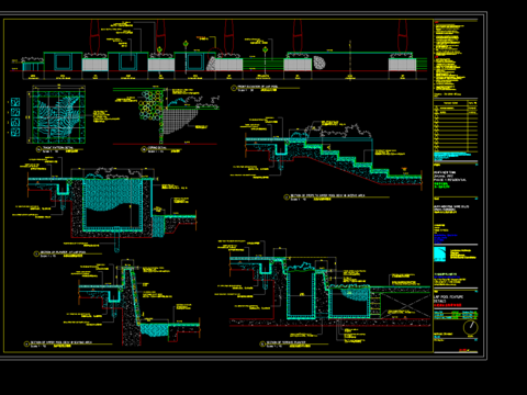  珠海华发商业城CAD节点大样 