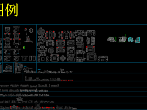  CAD常用图块cad图库 
