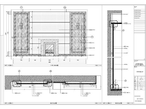  三层叠墅样板间装修图纸 