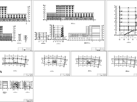  老建筑CAD施工图 