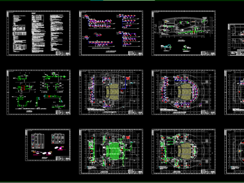  影剧院空调CAD施工图 