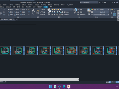  好用的施工图模板 