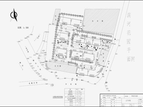  小區(qū)規(guī)劃景觀CAD施工圖 