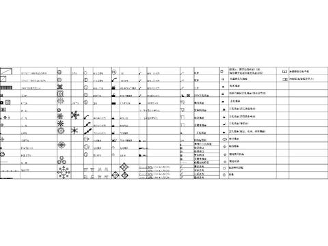  开关插座灯具CAD图库 