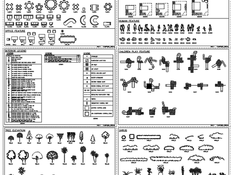  常规标准杂项CAD图库 