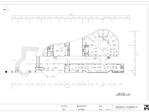  图书馆CAD施工图 