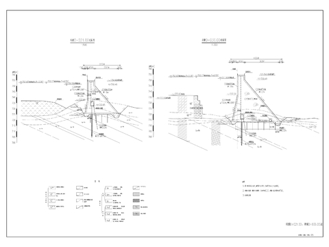  水利沟水库工程CAD施工图 