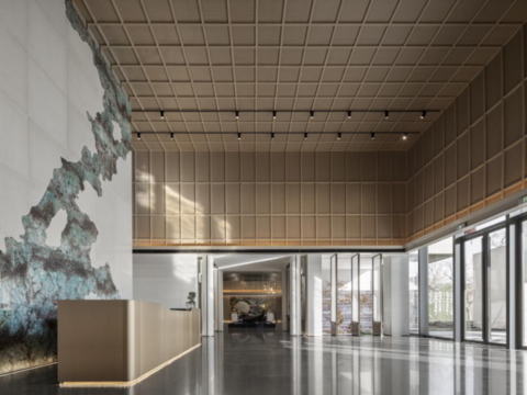  售楼处cad施工图 