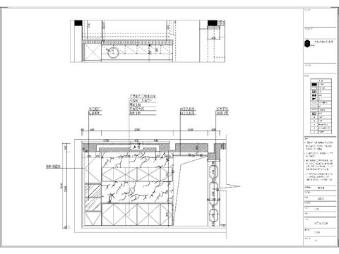 三层五居别墅装修施工图 