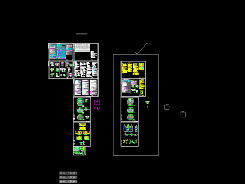  河乡雪二新村村民集中居住区51号楼排水CAD施工图 