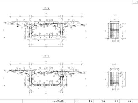  高架桥箱梁普通钢筋CAD施工图 