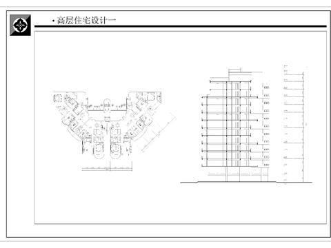  貴糖規(guī)劃建筑cad施工圖 