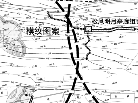 某風(fēng)景區(qū)總體規(guī)劃cad施工圖 