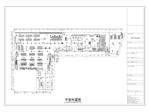  湖北电玩城cad平面图 