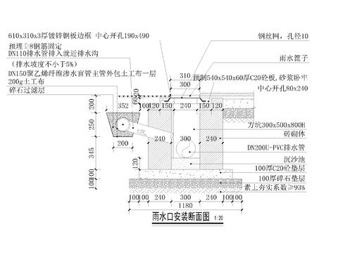  孔井做法变压器做法配电箱做法CAD施工图 