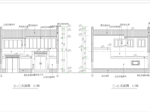  11.四合院建筑設(shè)計CAD施工圖 