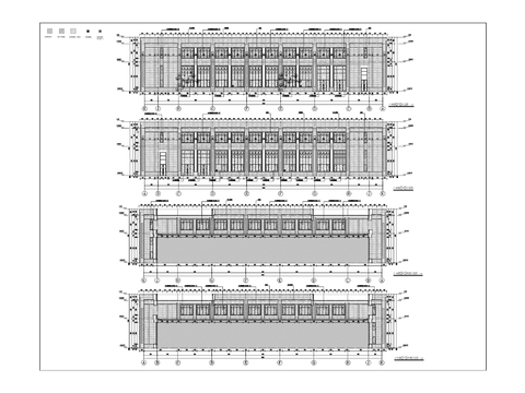  青凤高科创新孵化中心CAD施工图 