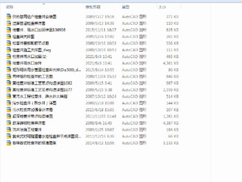  检查井安装节点大样图 