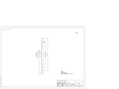  金属定位块详图节点大样 