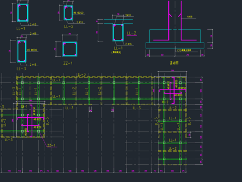  平台方案节点大样 