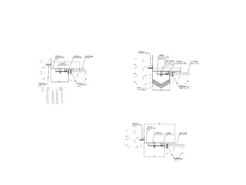  内墙变形缝cad大样图 