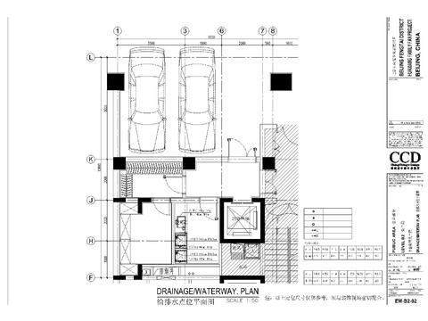  別墅樣板間CAD施工圖 