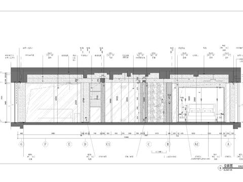 卧室立面节点大样图 