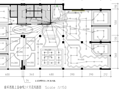  電力系統(tǒng)cad施工圖 