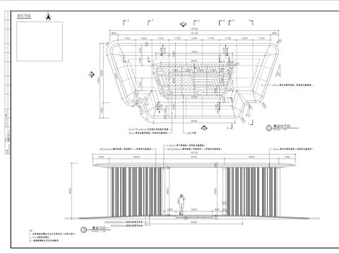  特色廊架细部CAD施工图 