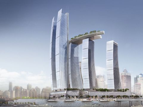  重慶來福士商場(chǎng)建筑CAD施工圖 