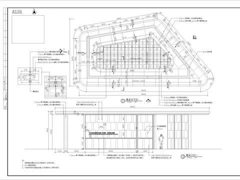  特色钢制廊架CAD施工图 