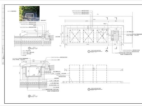  垃圾分类站CAD节点大样 