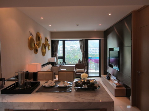  梁志天-科学城公寓01户型室内施工图 