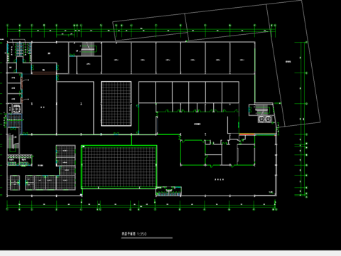  商场平面设计cad图库 