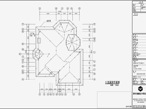  別墅電氣設計CAD施工圖 
