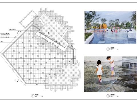  造浪戏水池cad大样图 