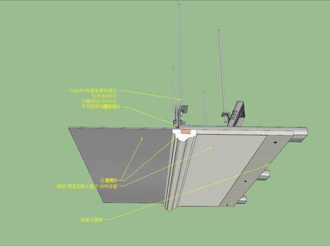  顶面节点图cad节点图 