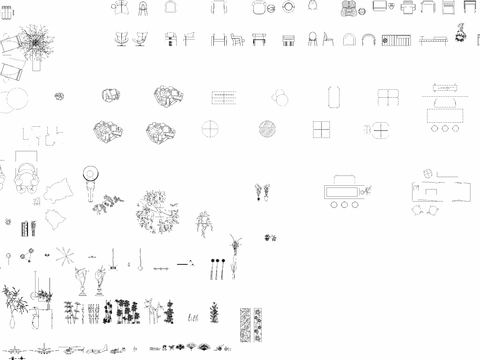  异性CAD平立面库 